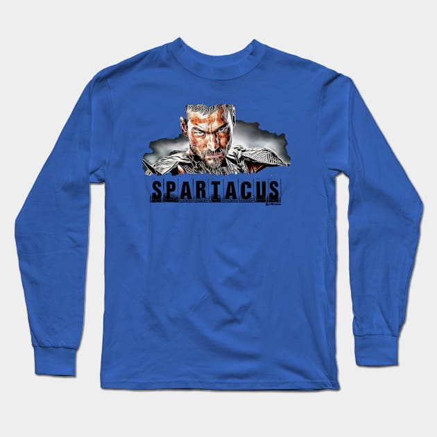 Spartacus - Blood and Sand - Eye Voodoo Long Sleeve T-Shirt by eyevoodoo